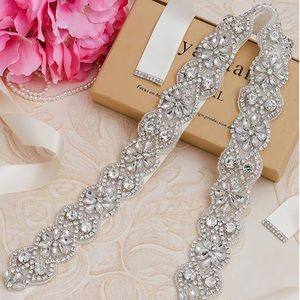 Bridal Belts and Sashes Crystal Rhinestone
